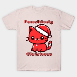 Catmas red cat T-Shirt